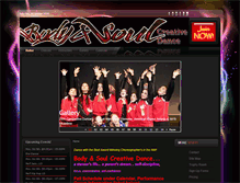 Tablet Screenshot of bodyandsouldance.com